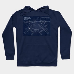 Blueprint Sukhoi Su13 Blueprint Hoodie